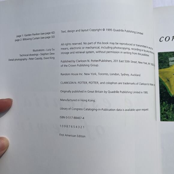 Vintage Potter Needlework Library Essentials of Sewing Sue Thompson 95 Paperback - Picture 4 of 8